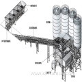 HZS 90 Stationary Concrete Batching Plant